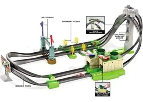 Pista Hot Wheels Circuito De Corridas Super Mario Kart