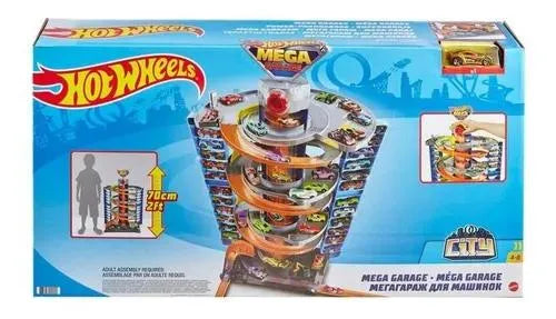 Pista Hot Wheels Mega Garagem Gigantel 70 Cm New 2021