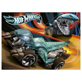 Quebra-Cabeça - Hot Wheels - 60 Peças - 22 cm x 31 cm - Grow