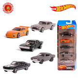 Hotwheels Pack 5 Carrinhos - Velozes e furisos (Edição Limitada)