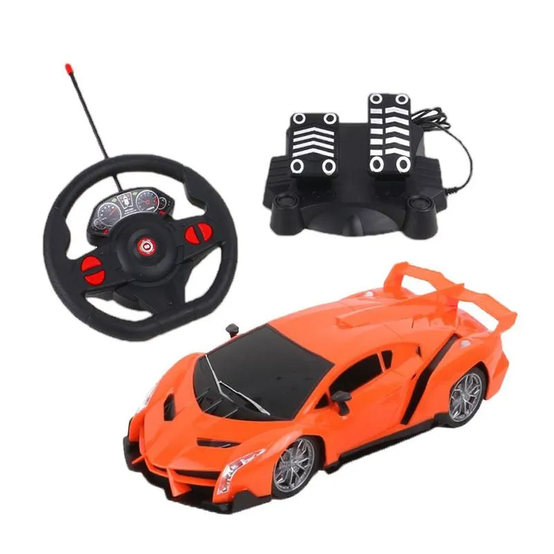 Carrinho de Controle Remoto - Racing Control Raptor - 1:16 - Multikids - Laranja