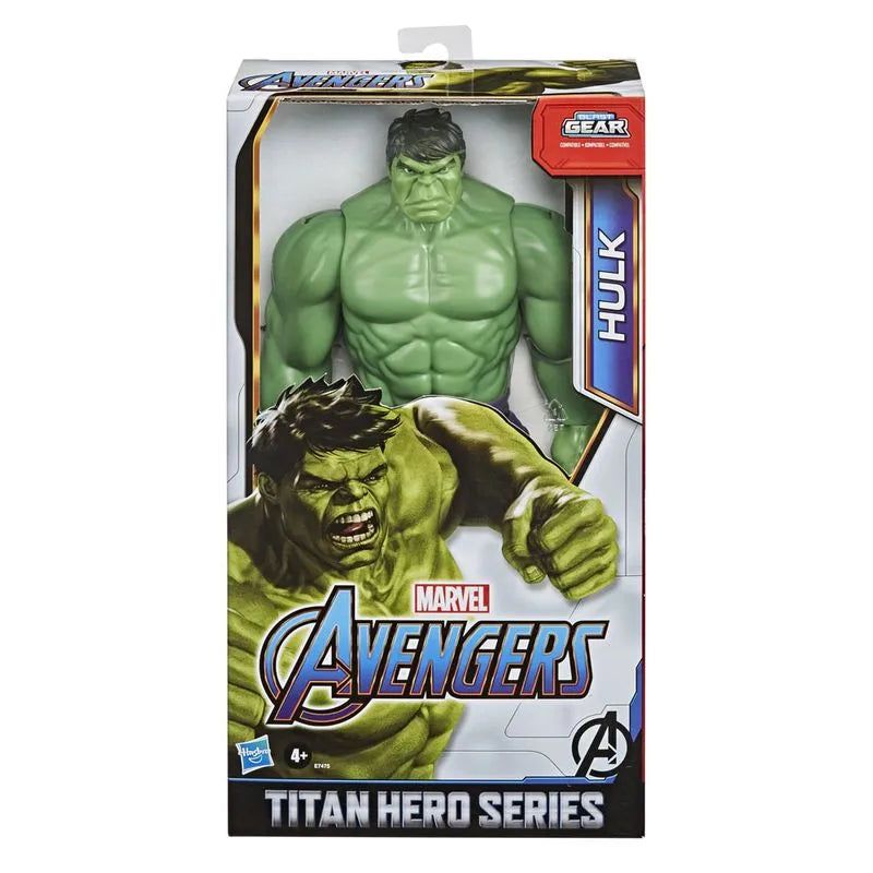 Figura Articulada - 30 Cm - Titan Heroes - Disney - Marvel - Avengers - Hulk - Blast Gear - Hasbro