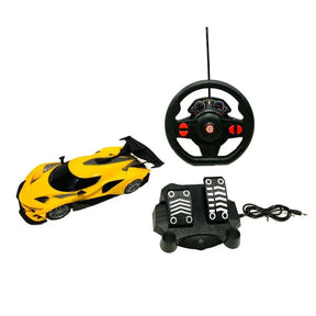 Carrinho de Controle Remoto - Thunder - Multikids - Amarelo