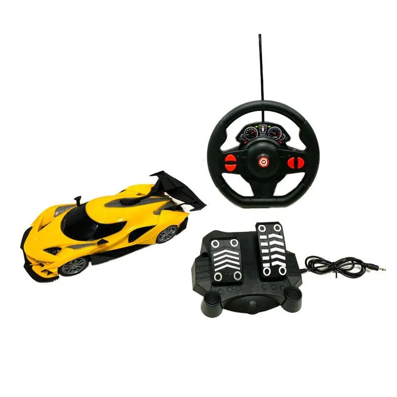 Carrinho de Controle Remoto - Thunder - Multikids - Amarelo