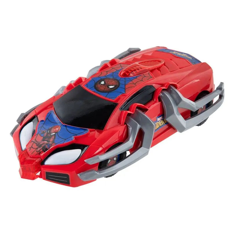 Veículo de Controle Remoto e Figura - Disney - Marvel - Spider-Man - Web Crasher - Candide