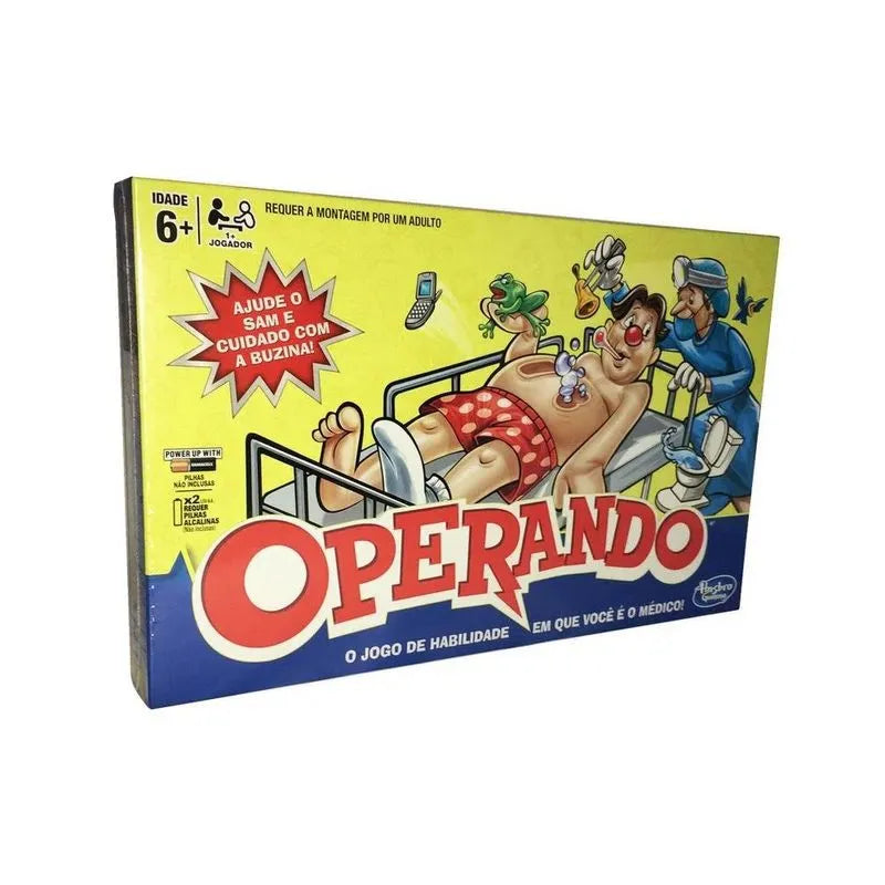 Jogo Operando - Clássico - Sam - Hasbro