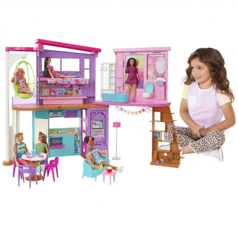 Casa De Férias Da Barbie Malibu - Mattel HCD50