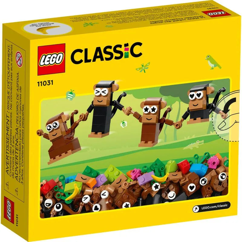 LEGO - Classic - Diversão Criativa Com Macacos - 11031