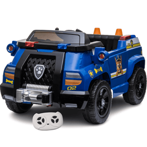 Carro de Policia Eletrico Patrulha Canina Chase 12V Controle - Esporte