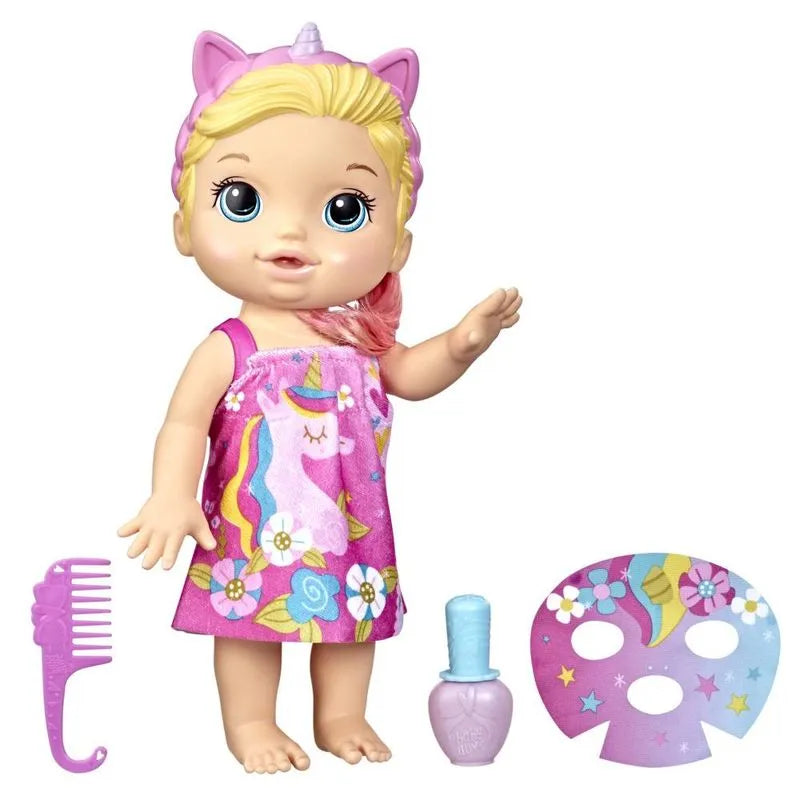 Boneca - Baby Alive - Glam SPA - Dia de Princesa - Loira- F3564- Hasbro