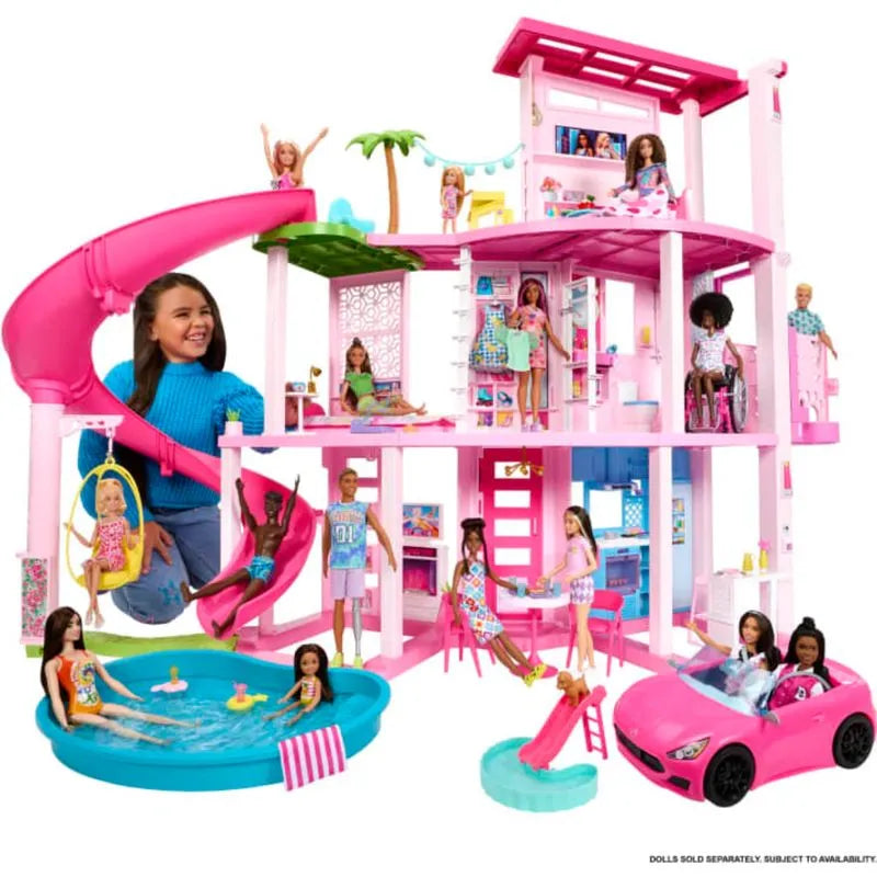 Playset - Barbie - Nova Mega Casa Dos Sonhos - Mattel