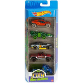 Carrinhos - Hot Wheels - Pacote com 5 Carros - Sortidos - Mattel