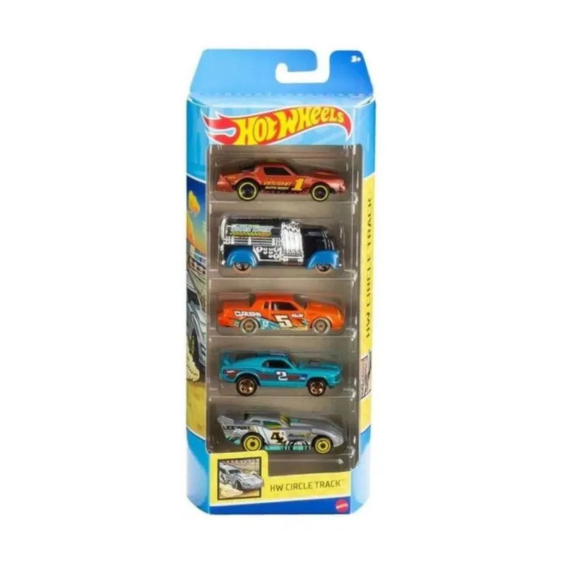 Carrinhos - Hot Wheels - Pacote com 5 Carros - Sortidos - Mattel