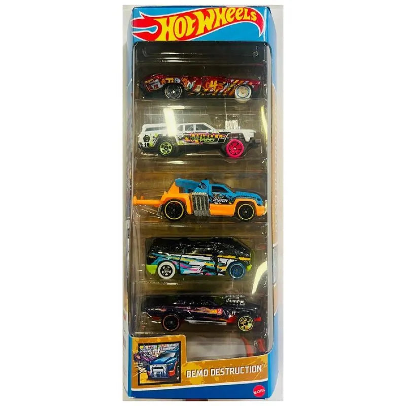 Carrinhos - Hot Wheels - Pacote com 5 Carros - Sortidos - Mattel