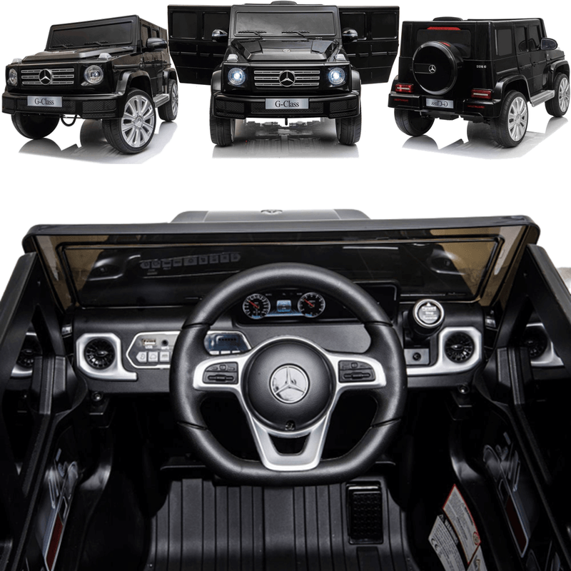 Carro Eletrico Zippy Toys Mercedes Benz G500 12V Controle Preto - Esporte