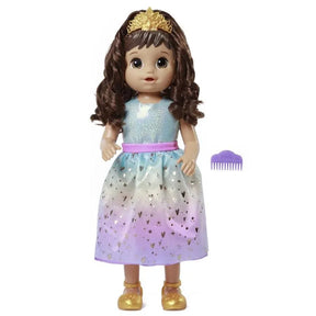 Boneca Baby Alive - Princess Ellie Grows Up! - Cabelos Castanhos - F5237 - Hasbro