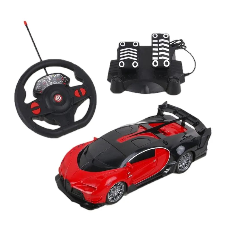 Carrinho de Controle Remoto - Racing Control Raptor - 1:16 - Multikids - Vermelho e Preto