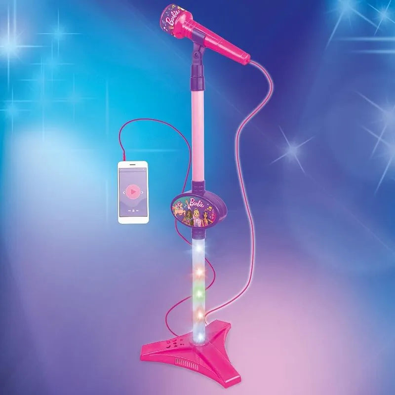 Microfone com Pedestal - Barbie Dreamtopia - Fun