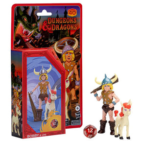 Conjunto de Figuras - Caverna do Dragão - Cartoon Classics - Bobby e Uni - Hasbro