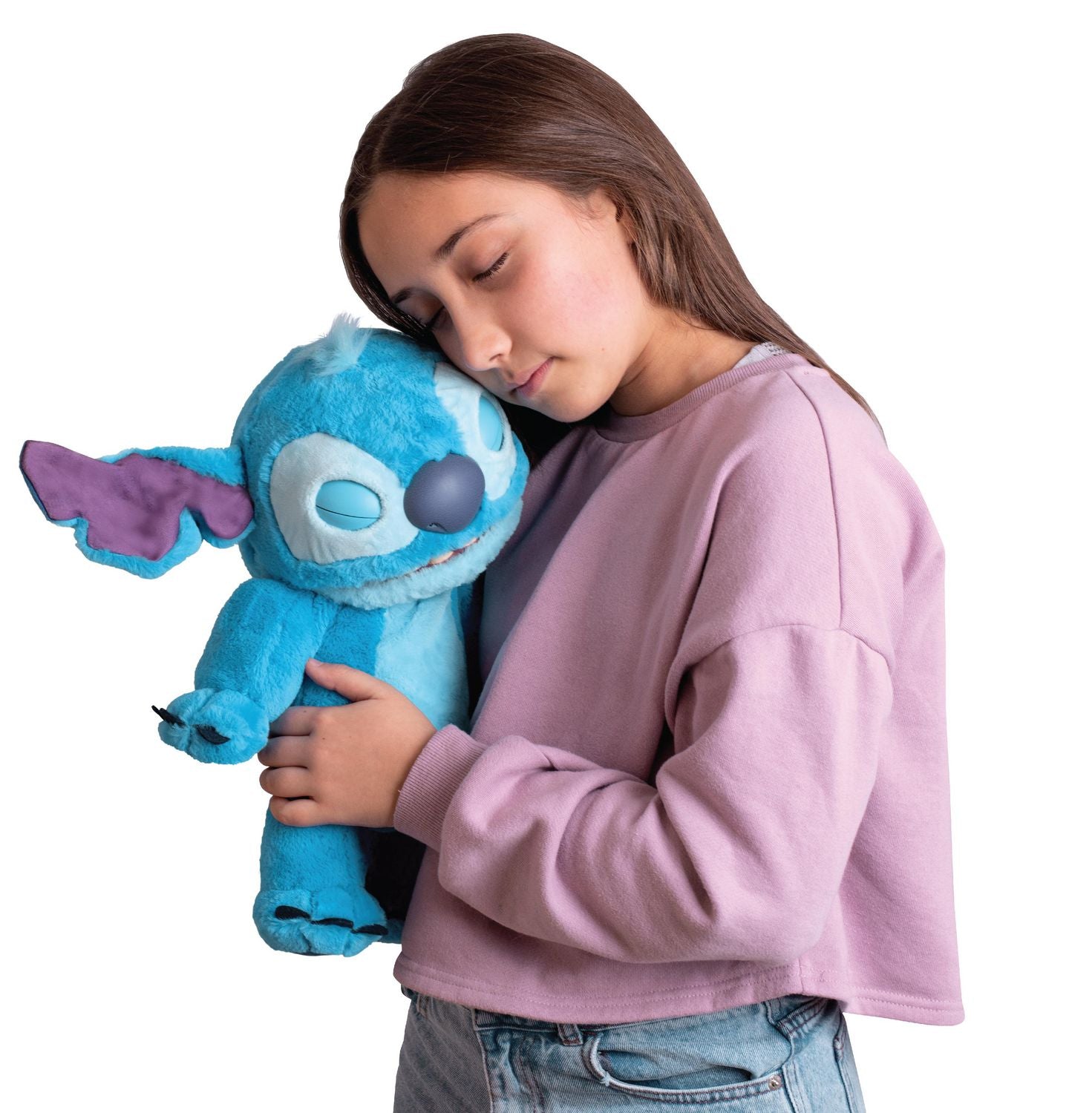 Stitch Pelucia Realista Animada - Grande 30cm (Edição Limitada)