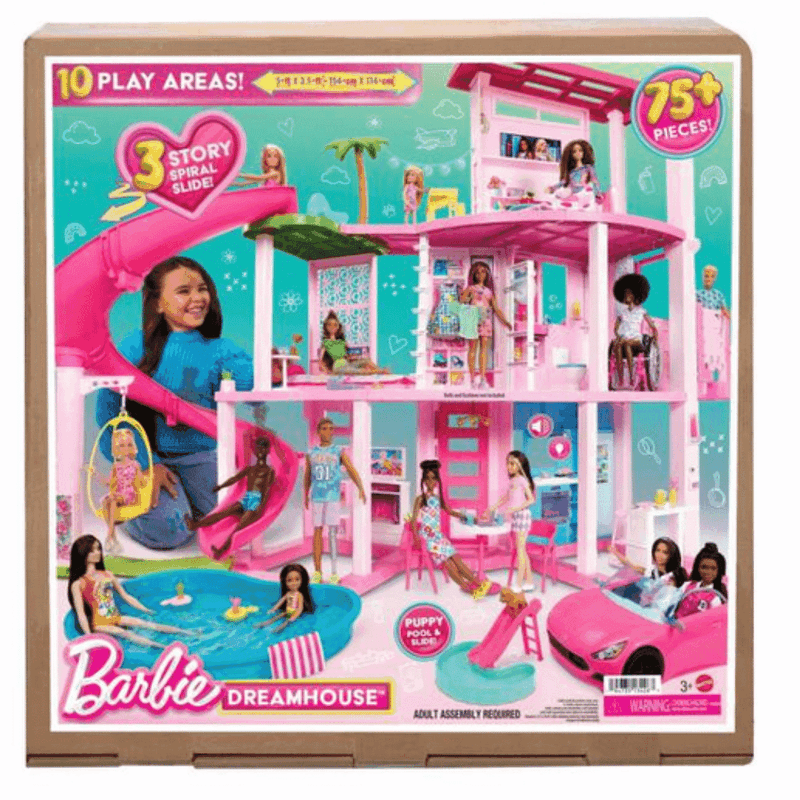 Mega Casa dos Sonhos Barbie com Elevador 125cm 3+ - Mattel HMX10