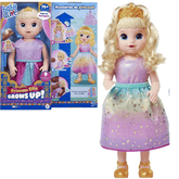 Boneca Baby Alive Princesa Ellie GrowsUp Loira3+F5236 Hasbro