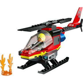 LEGO - City Fire - Helicóptero de Resgate dos Bombeiros - 60411