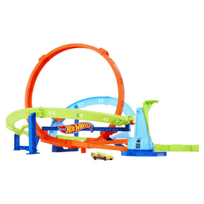 Conjunto de Pista e Carrinho - Hot Wheels - Desafio Ciclone Action Loop - Mattel