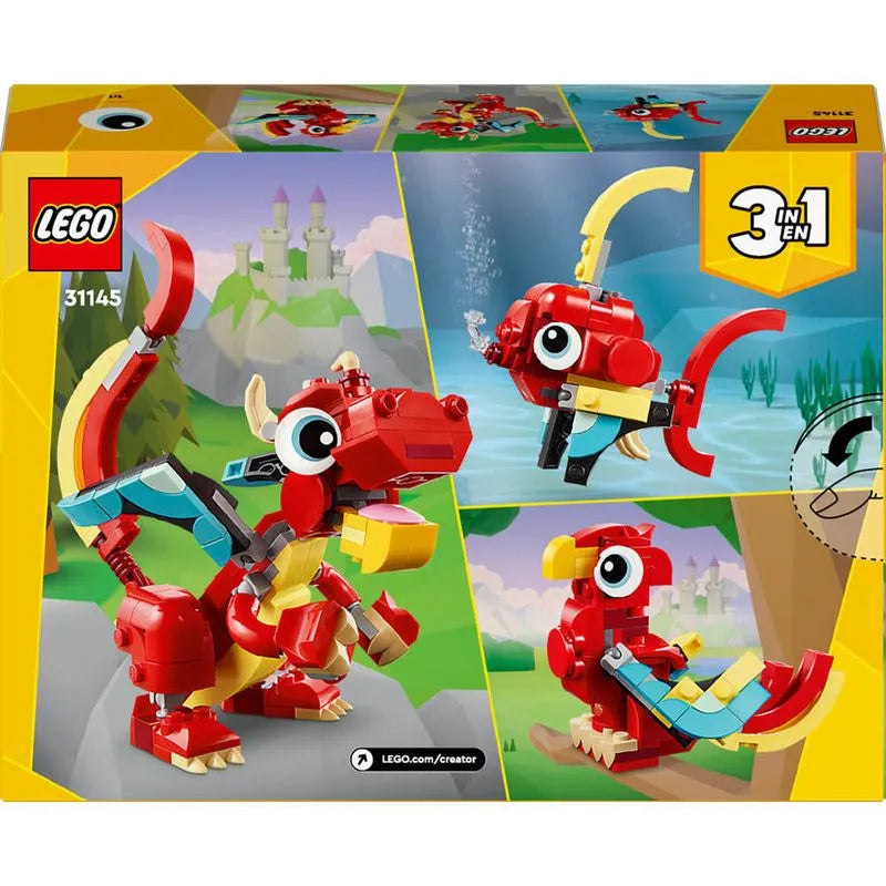 Lego Creator - Dragão Vermelho - 31145