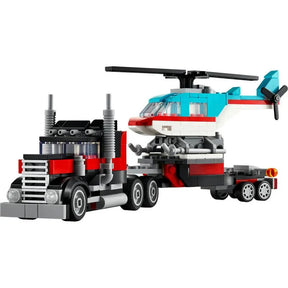 LEGO - Creator - Caminhão de Plataforma com Helicóptero - 31146