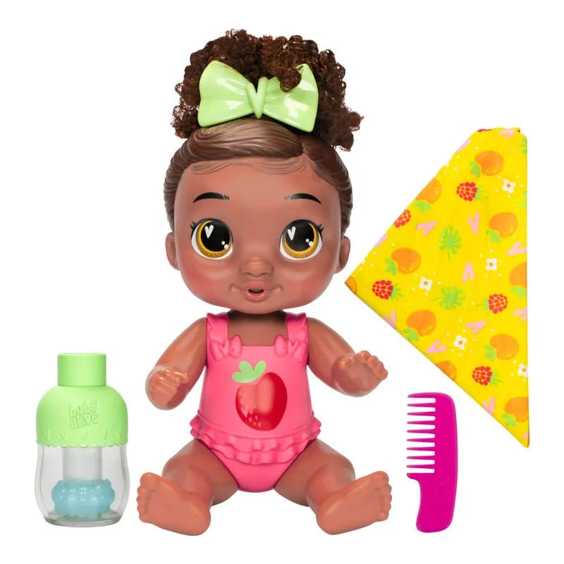 Boneca Bebê com Acessórios - Baby Alive - Bebê Shampoo - Berry Boo - Hasbro