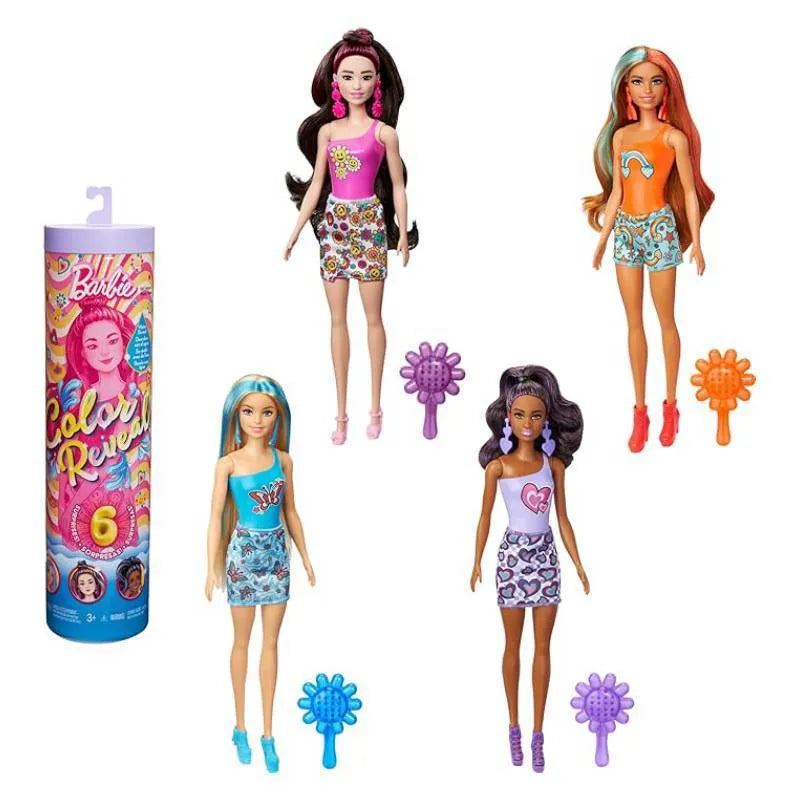 Boneca Fashion- Barbie - Color Reveal - Cores Do Arco-Íris - Mattel