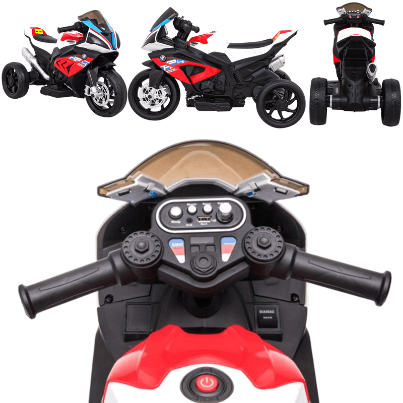 Moto Eletrica Infantil Zippy Toys BMW HP4 Racer Sport 6V - Esporte