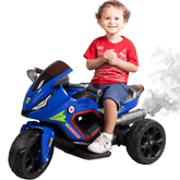 Moto Elétrica Infantil Biemme Sport Racing com LED e Efeito de Fumaça 6V - Boy Esporte