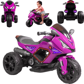 Moto Elétrica Infantil Biemme Sport Racing com LED e Efeito de Fumaça 6V - Girl Esporte