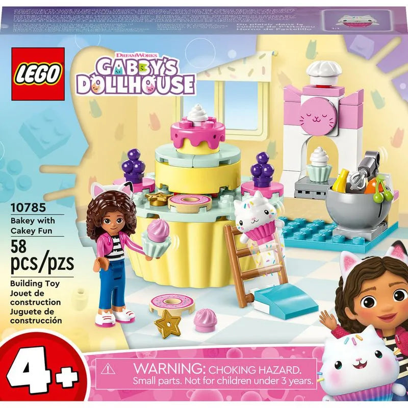 Lego - Gabby's Dollhouse - Diversão na Confeitaria com O Cakey - 10785