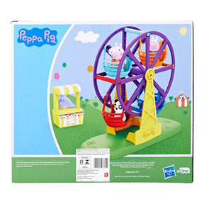 Roda Gigante e Mini Bonecos - Peppa Pig - Rosa - Hasbro