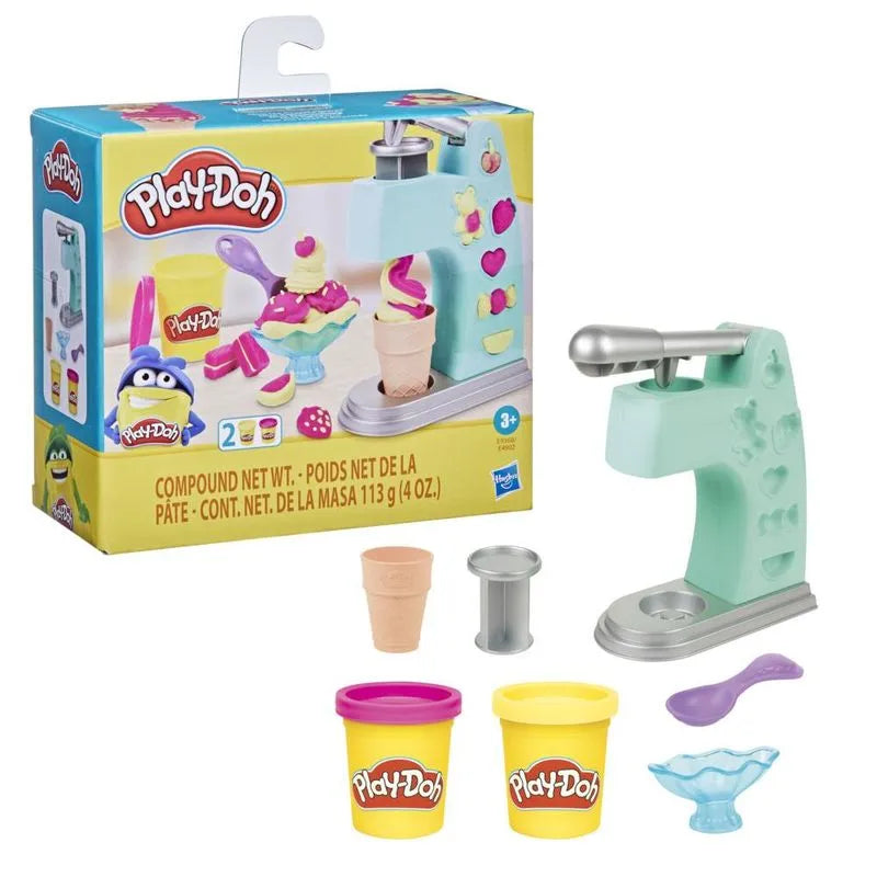 Massa de Modelar - Play-Doh - Mini Sorveteria Divertida com 2 Cores de Massinha - Hasbro