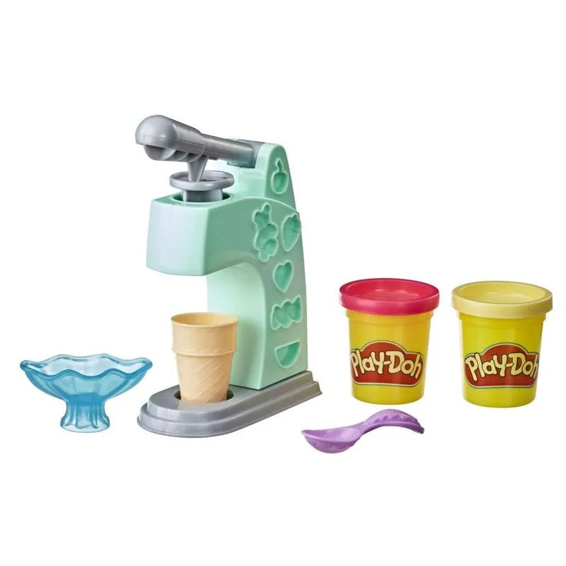 Massa de Modelar - Play-Doh - Mini Sorveteria Divertida com 2 Cores de Massinha - Hasbro