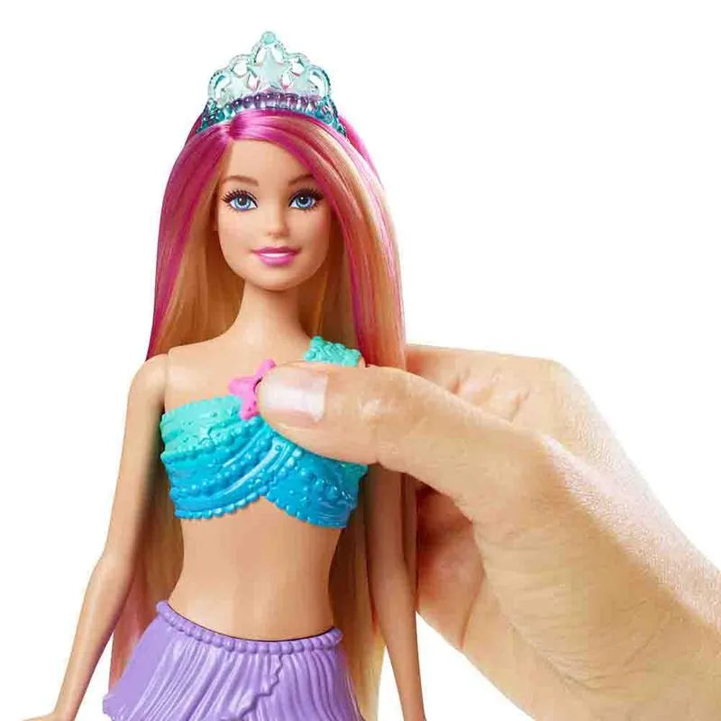 Boneca - Barbie - Dreamtopia Sereia Luzes e Brilhos - 32cm - Mattel