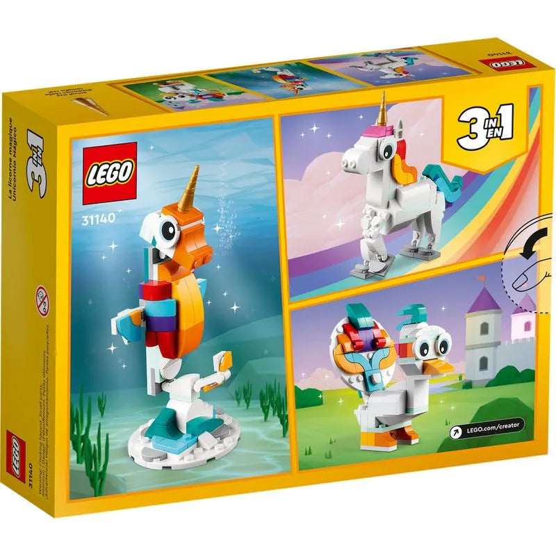 LEGO Creator 3 em 1 - Unicórnio Mágico