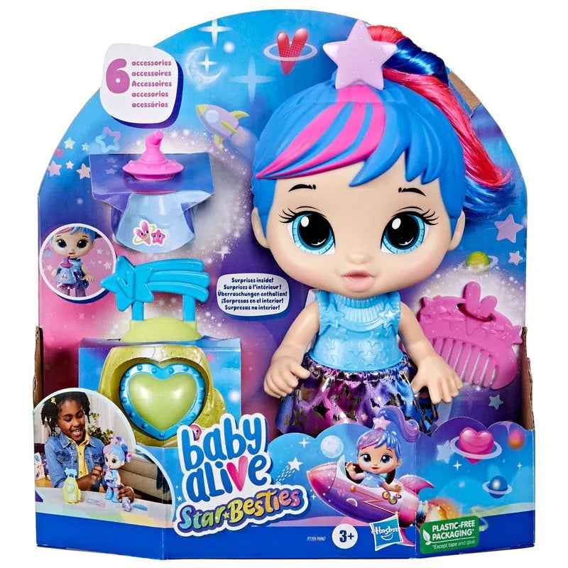 Boneca Bebê - Baby Alive - Star Besties - Stellar Skylar - Hasbro