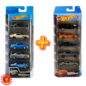 Compre 1 e Leve 2 - Pack de 5 Carrinhos Hot Wheels! ( ÚLTIMAS UNIDADES )