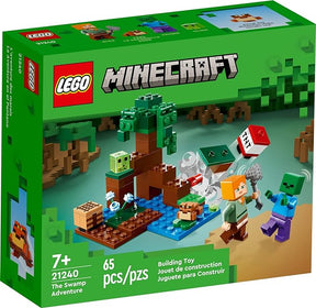 LEGO® Minecraft A Aventura no Pântano 21240 (65 Peças)