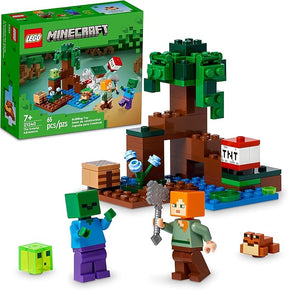 LEGO® Minecraft A Aventura no Pântano 21240 (65 Peças)