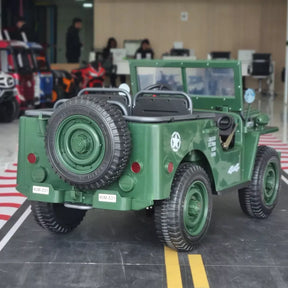 Carrinho Elétrico Infantil Jeep Militar 24v