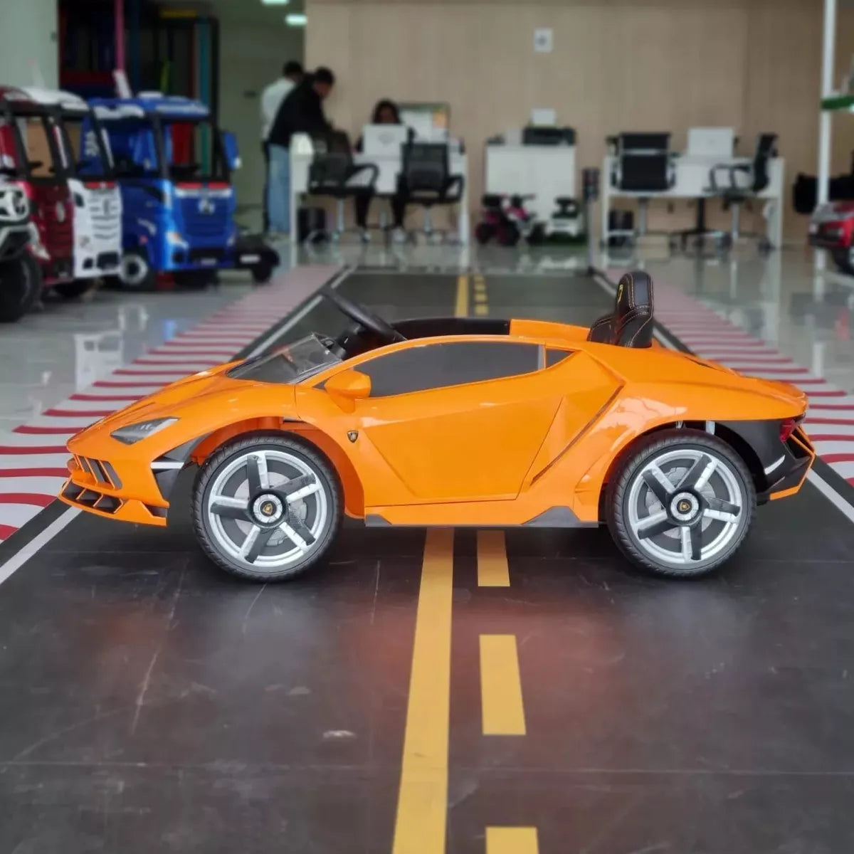 Carro Elétrico Infantil Lamborghini Centenário Laranja 12v