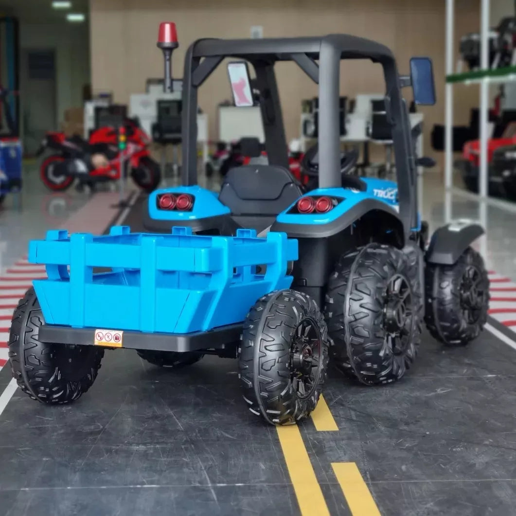 Carrinho Trator Elétrico Infantil John Deere 24v