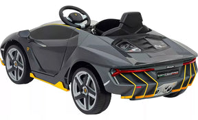 Carro Elétrico Infantil Lamborghini Centenário Cinza 12v