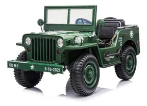 Carrinho Elétrico Infantil Jeep Militar 24v